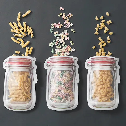 Title 2, Refrigerator Food Seal Pocket Keeps Food Freshe...