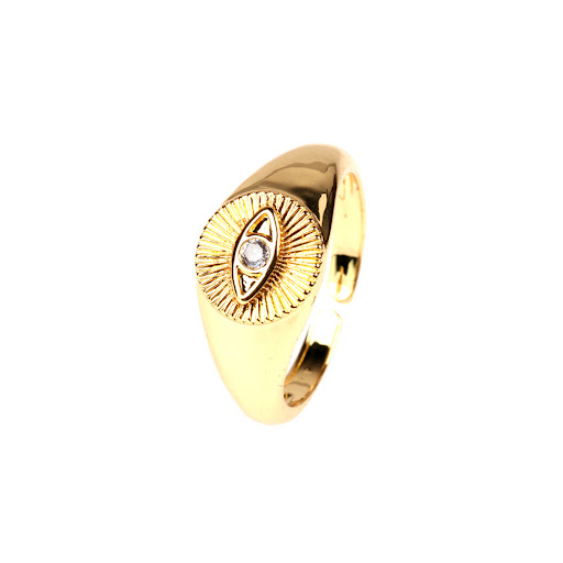 Title 2, European and American Cold Style 18K Gold-plate...