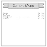 Poornima Sweets menu 1