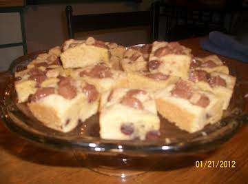 Peanut Butter Cup Blondies