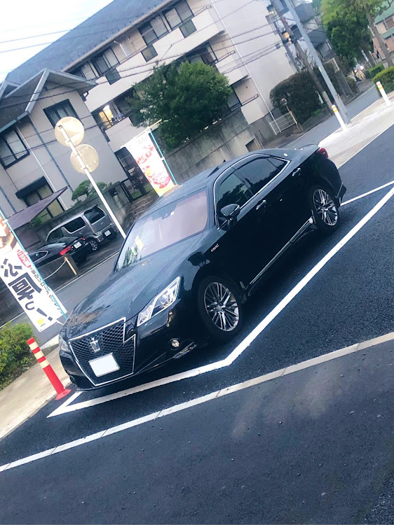クラウンアスリートの洗車に関するカスタム事例の投稿画像1枚目