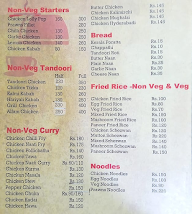 Sky Malabar Restaurant menu 3