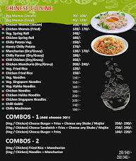 Moka's Grill menu 1