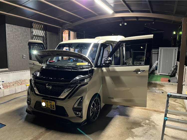 ルークスの可愛い息子ちゃん・洗車・電動フォームガン・GW・ゴールデンウィークに関するカスタム事例の投稿画像5枚目