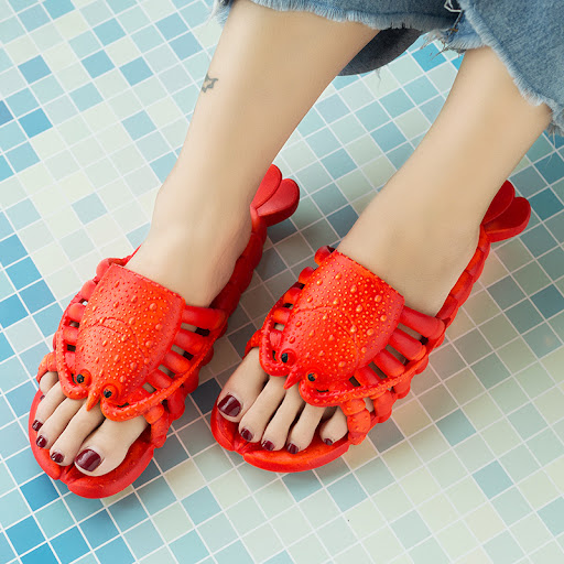 Title 6, Cute Lobster Slippers For Kids, Women, Men. Sum...