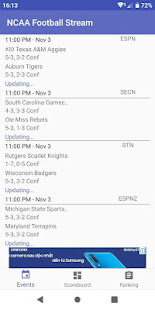 Live Stream for NCAA Football 2019 Season 1.25 APK + Мод (Убрать рекламу / Бесплатная покупка / Без рекламы) за Android
