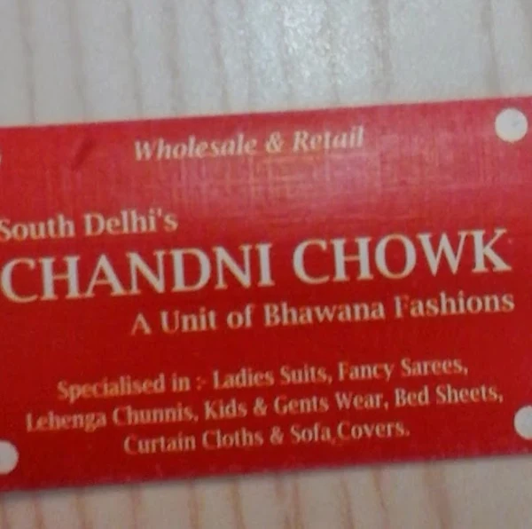 South Delhi's Chandni Chowk photo 