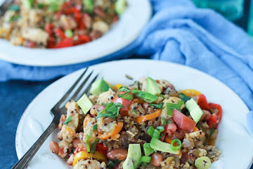 Healthy One Pot Mexican Quinoa Casserole
