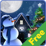 Christmas Moon free icon