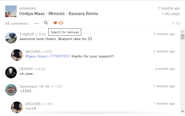 Comments Timeline for SoundCloud® Preview image 4