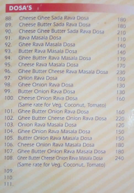 Madras Restaurant menu 4