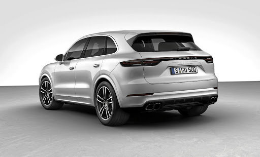 Porsche revealed its Cayenne Turbo at Frankfurt