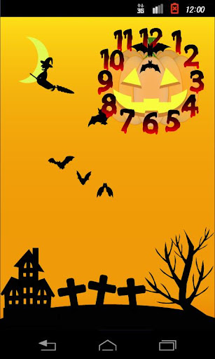 Halloween Clock