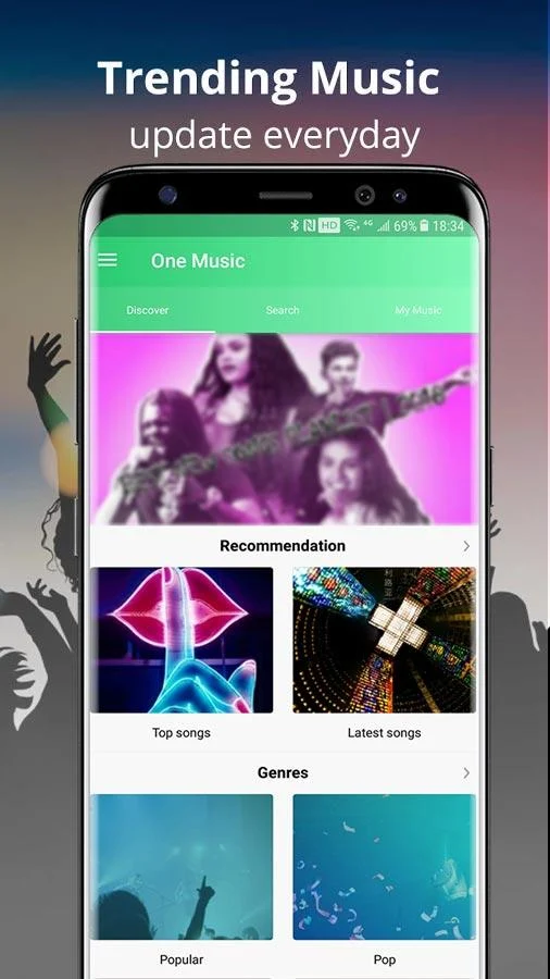   One Music - Floating Youtube Music Player for Free- 스크린샷 