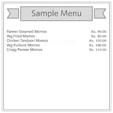 Drooling Momos menu 