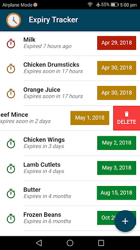 exTrack Expiry Dates Tracker