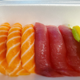 Salmon and Tuna Sushi Combo