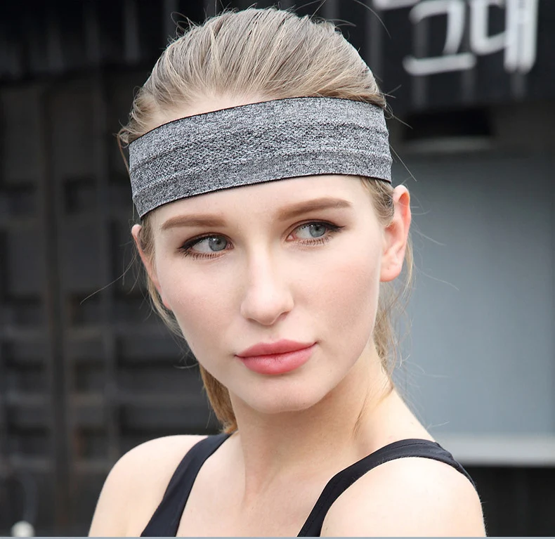 Sport-Stirnband mit Yoga Tennis Funktion, Schweißabsorbierend, Rutschfest, Perfekt für Laufen und Fitness Aktivitäten