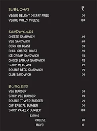 Cheese N Freeze menu 2