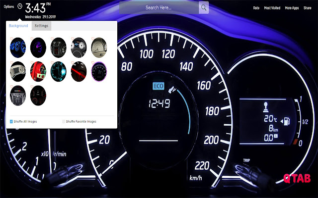 Speedometer Wallpapers HD Theme