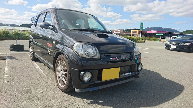 Keiワークスの洗車・海岸線で一息に関するカスタム事例の投稿画像5枚目