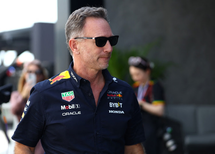 Red Bull team principal Christian Horner ahead of the Grand Prix at Jeddah Corniche Circuit in Jeddah, Saudi Arabia, March 7 2024. Picture: REUTERS/Rula Rouhana