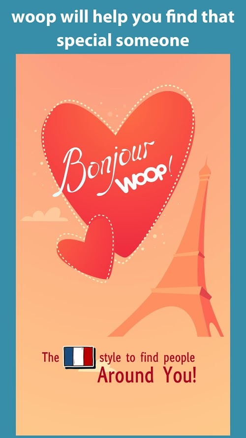 Android application Woop Dating app screenshort