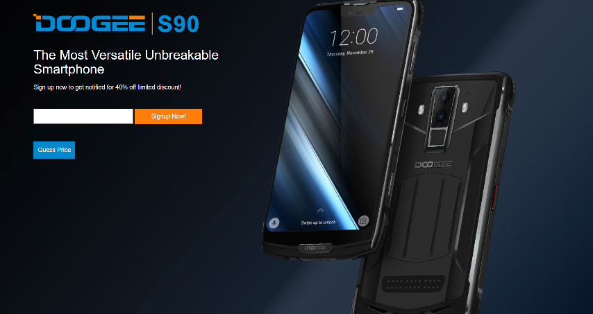 Doogee adelanta la navidad con oferta y su Doogee s90