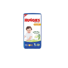 Tã-bỉm quần Huggies Skincare Tràm Trà Tự Nhiên XXL54+8 miếng