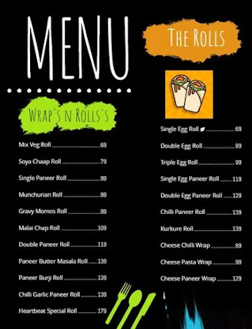 The Rolls menu 