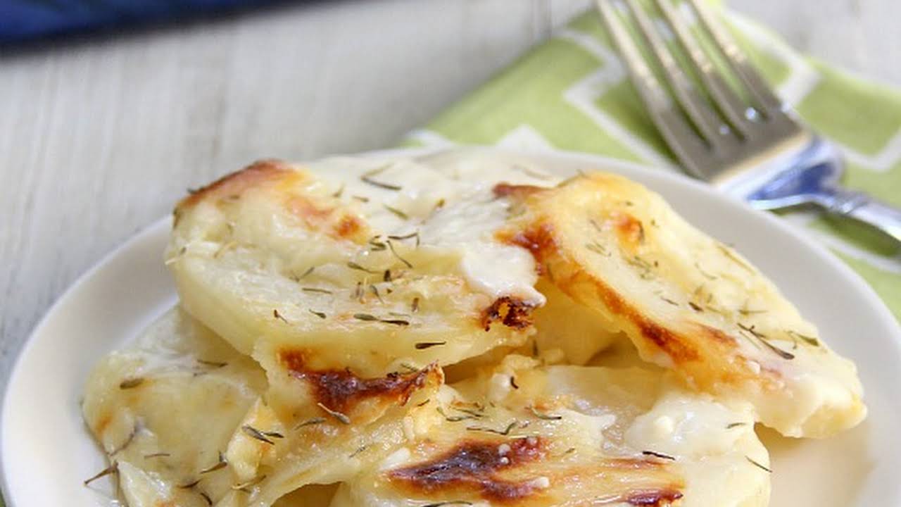 Scalloped Au Gratin Potato Recipe - Carlsbad Cravings