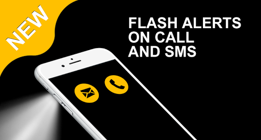 Flash Alerts on call and sms