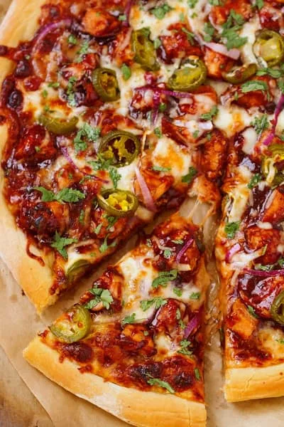 Smokey Spice Bbq Chicken Pizza