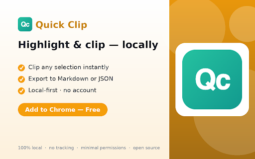Quick Clip — Highlight & clip (local) screenshot 3