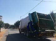 It was work as usual for Joburg's Pikitup team. Thokozani Mjoli, a garbage collector, said he was thrilled to be considered an essential services worker who 'served the country, no matter what'.