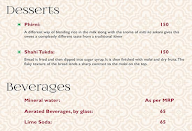 Tunday Kababi Dastarkhwan-e-Awadh menu 2