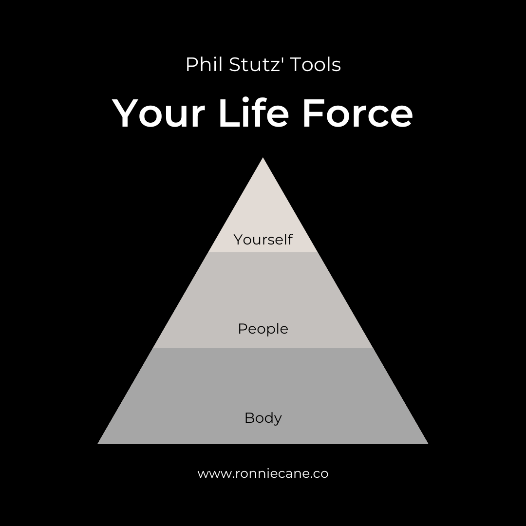 Phil Stutz's tool Life Force