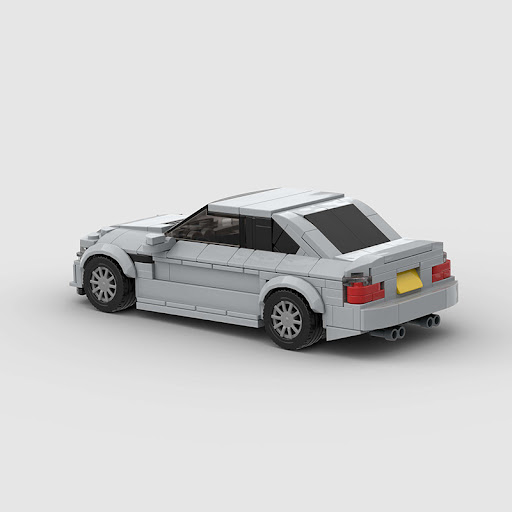 Title 2, Running Car Building Block Small Particle MOC P...