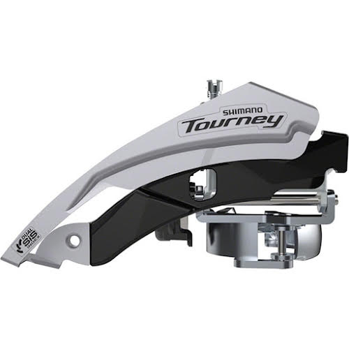 Shimano Tourney FD-TY600-L3 Front Derailleur - Top Swing, Dual Pull, 63-66 Degree Chainstay Angle