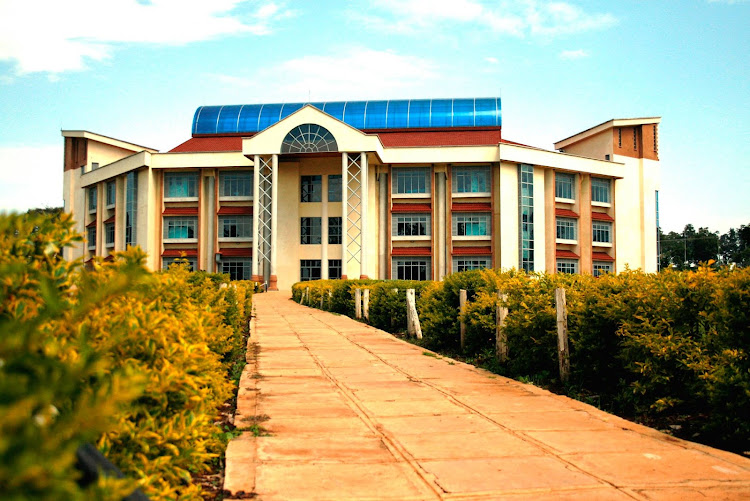 The Tech-Library at Masinde Muliro university will be among the first beneficiaries of the solar project.