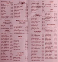 Smile Veg Restaurant menu 1