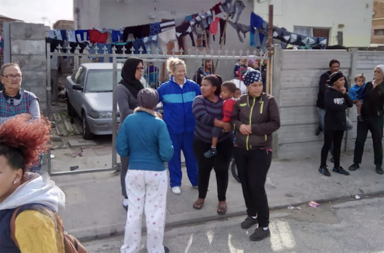 The Adams family house in Mitchell’s Plain‚ Cape Town‚ where police minister Bheki Cele visited the family of slain Stacey Adams