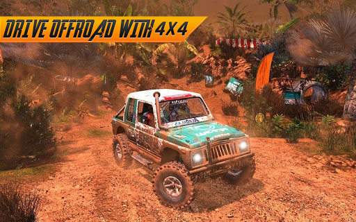 tout-terrain 4X4 jeep racing xtreme 3D APK MOD screenshots 3