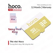 Thẻ Nhớ Hoco Tốc Độ Cao 32Gb Tf Micro - Sd