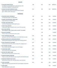 Oberai Bakers & Cafe menu 2