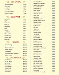 Shiva Tourist Dhaba menu 2