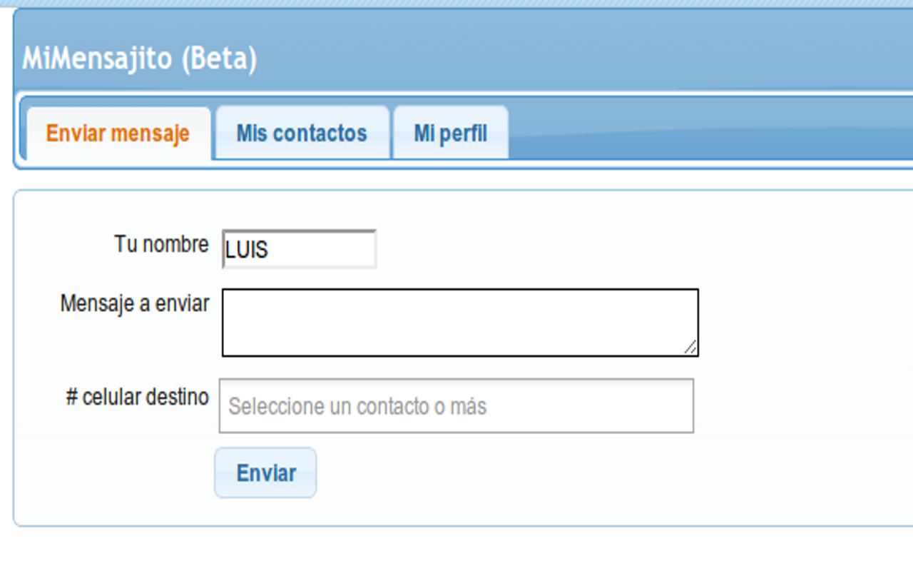Mi Mensajito Preview image 0