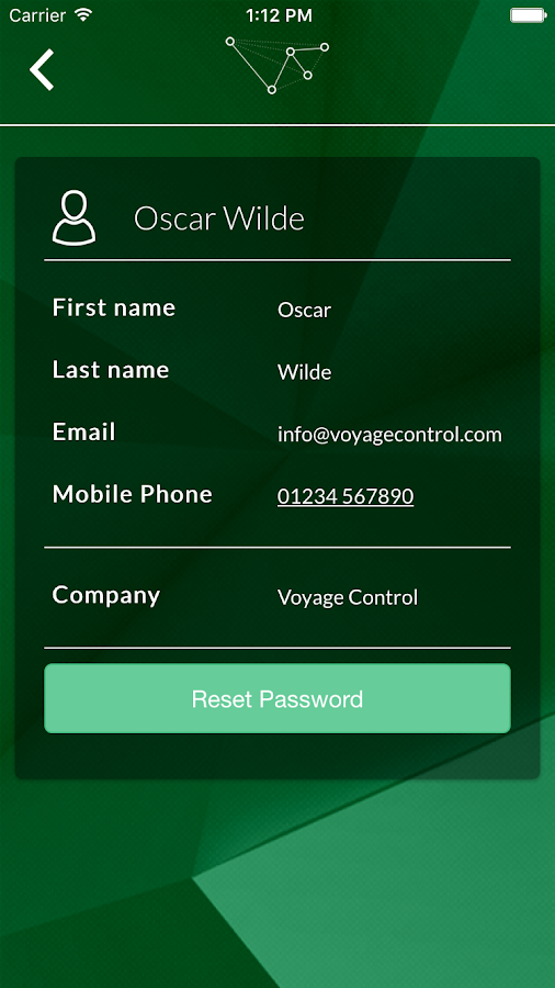 voyage control contact number