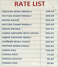 Not Just Bhaturas menu 2