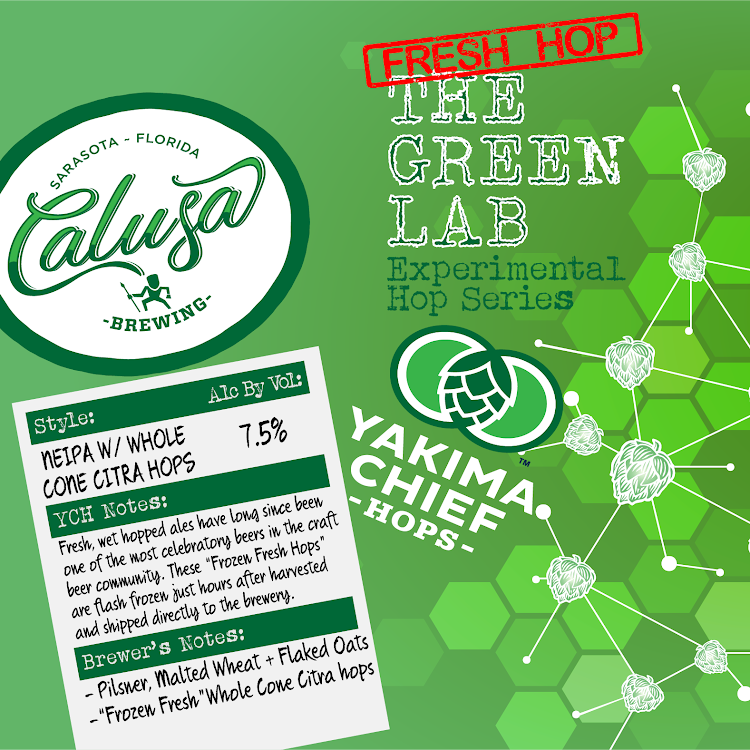 Logo of Calusa The Green Lab: Whole Cone Citra
